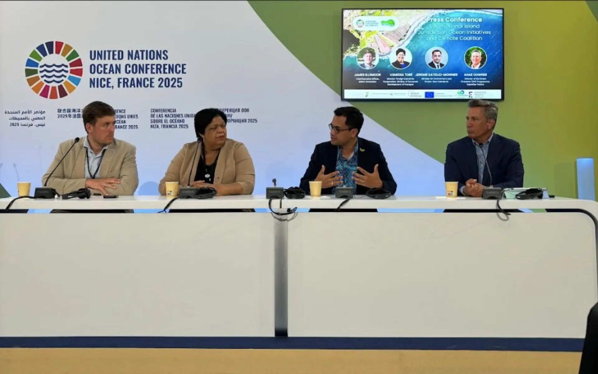 Press Conference: Sub-National Island Jurisdiction Ocean Initiatives and Climate Coalition at the United Nations Ocean Conference Nice, France 2025