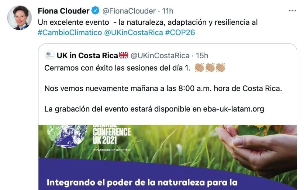 forever costa rica social media